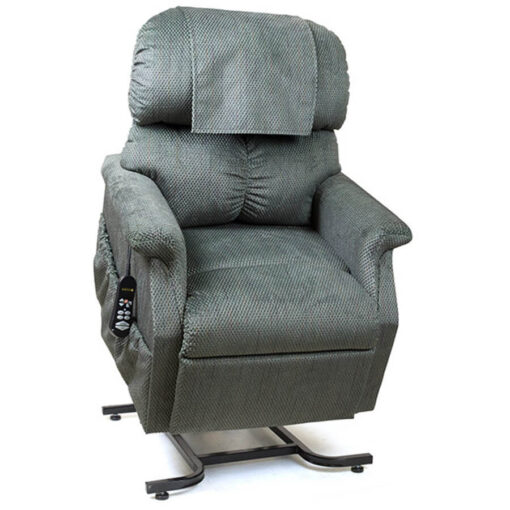 Golden Comforter power lift recliner - Maxicomfort technology - Oxford fabric - Lifted position