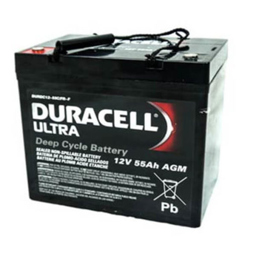Duracell Ultra AGM WKDC12-55C rechargeable mobility battery