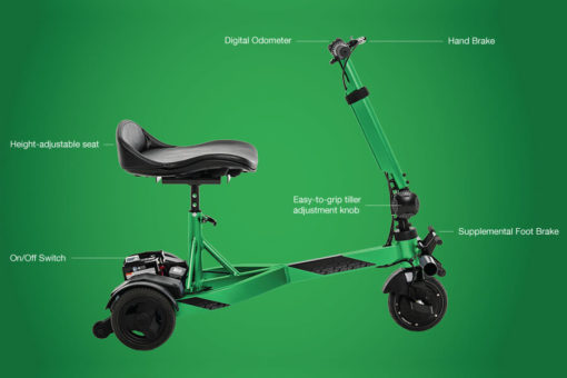 iRide scooter - Specifications