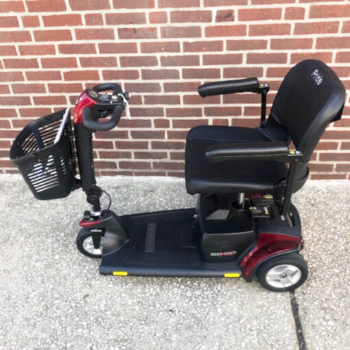 GoGo Sport mobility scooter - left side view