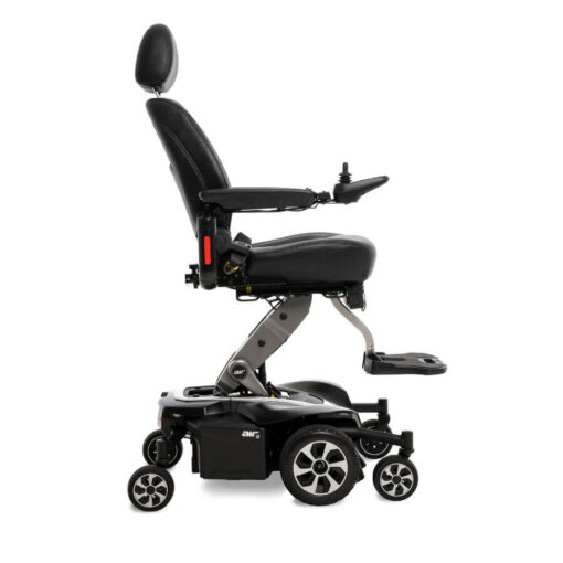 Jazzy Air 2.0 powerchair in black, right profile