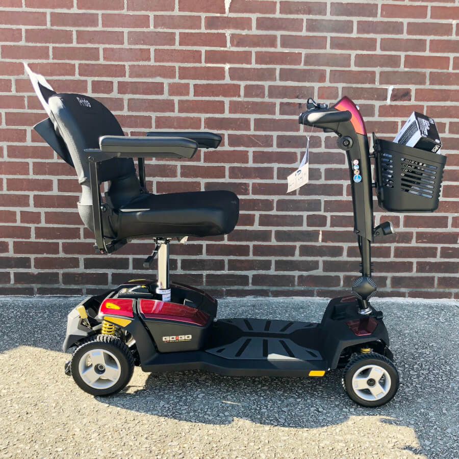 Pride Go Go LX Mobility Scooter with CTS Suspension 3 wheel